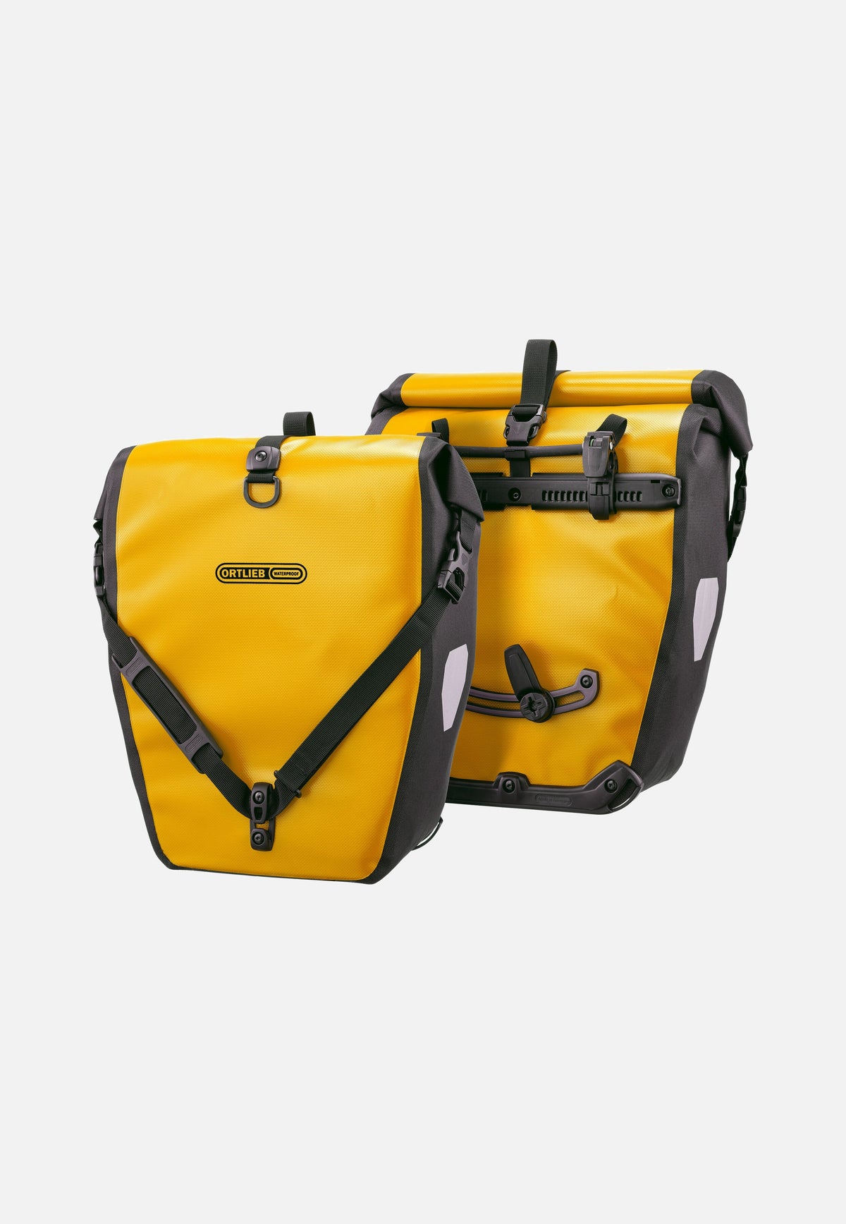 ORTLIEB Back-Roller Sonnengelb Schwarz 2er Set Fahrradtasche