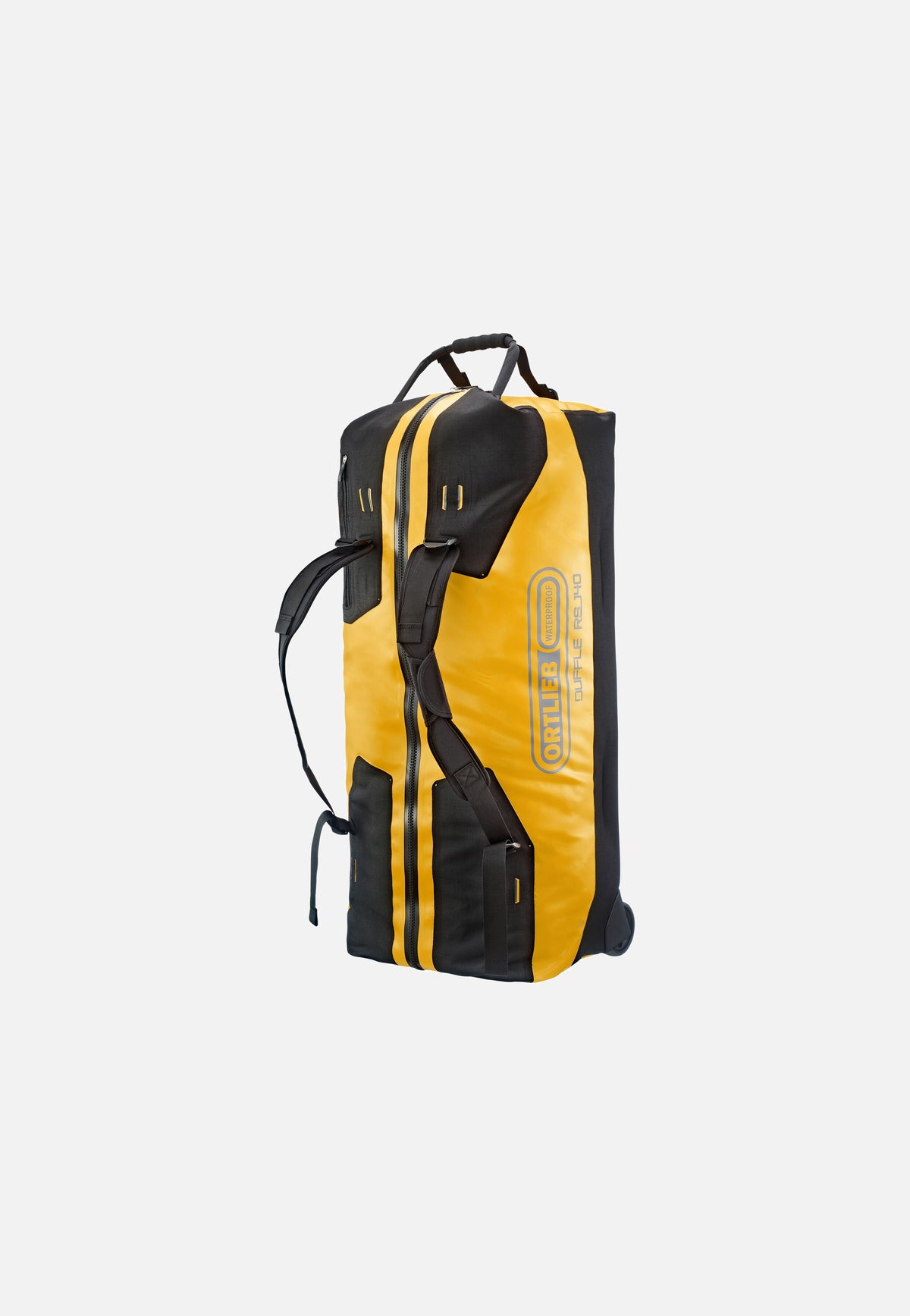 ORTLIEB Duffle RS 140L Sonnengelb Schwarz Reisetasche mit Rollen