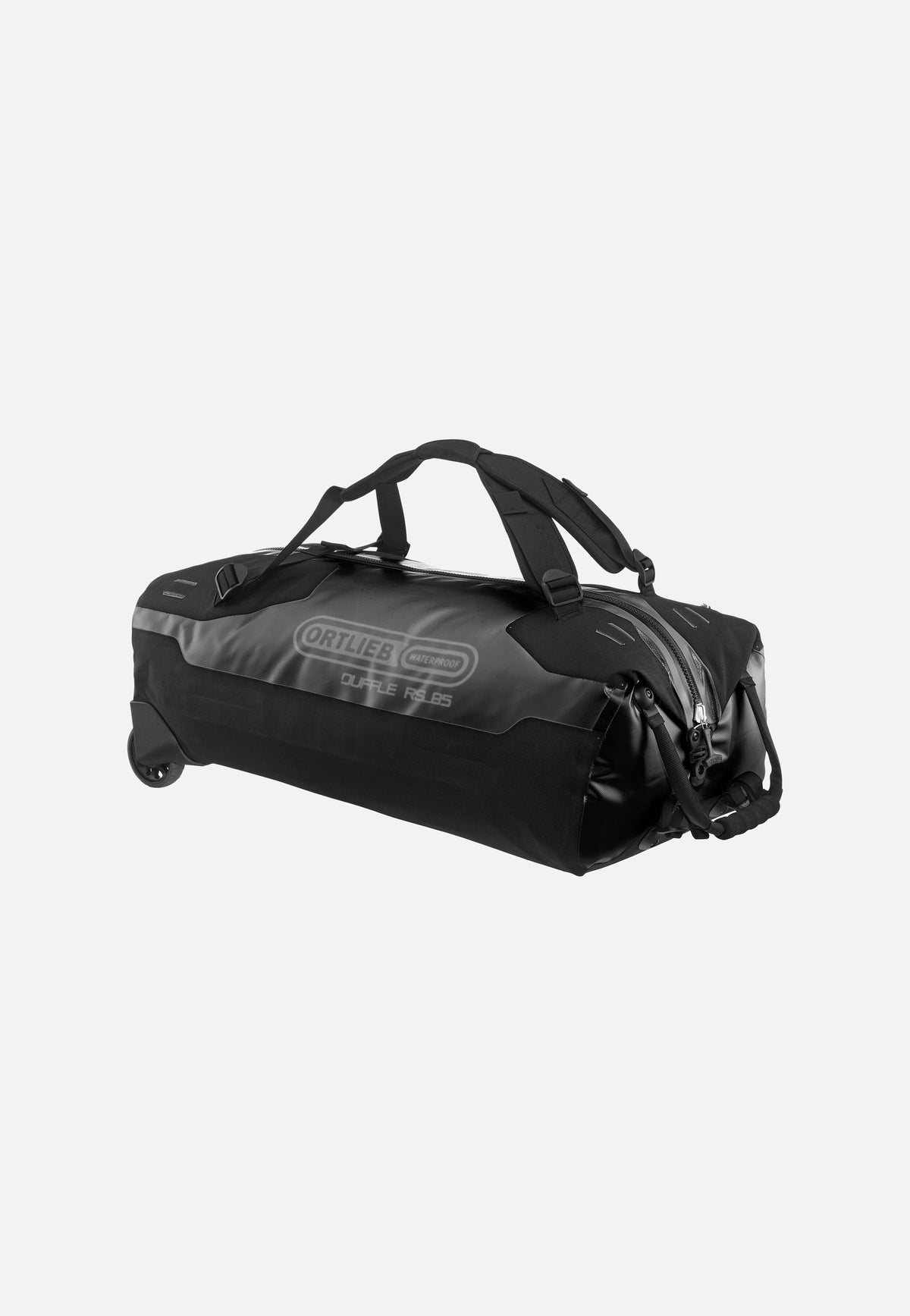 ORTLIEB Duffle RS 85L Schwarz Reisetasche mit Rollen