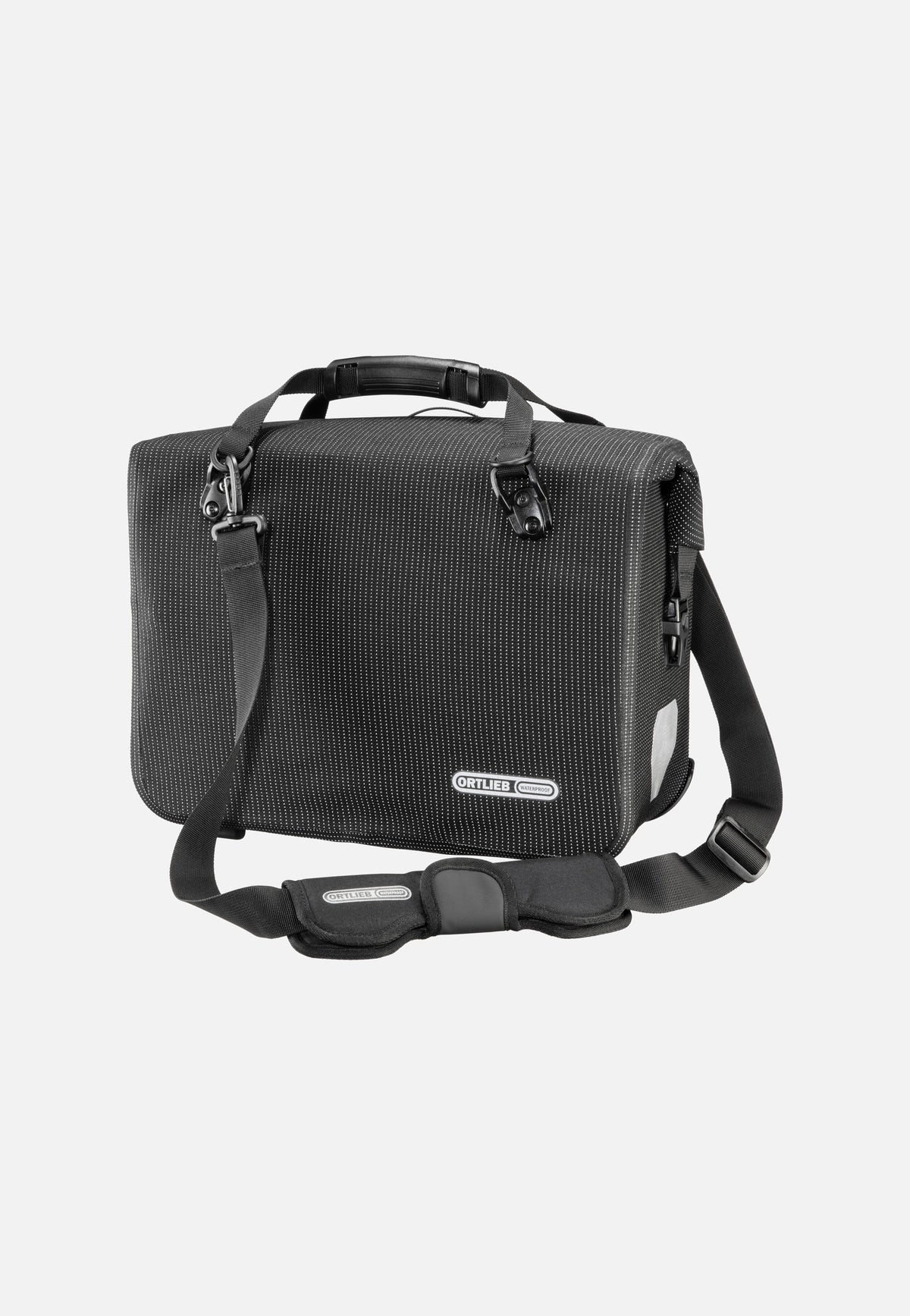 ORTLIEB Office-Bag 21 High Visibility QL3.1 Black Reflective Fahrradtasche
