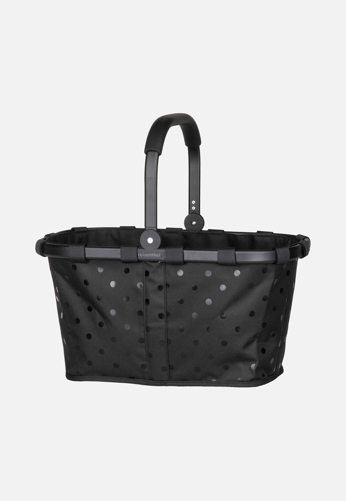 reisenthel Carrybag Frame Glossy Dots Black Einkaufskorb