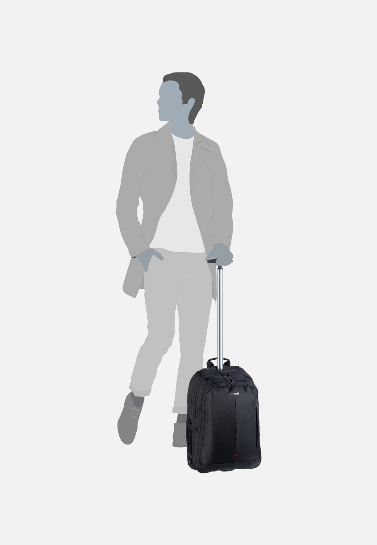 Samsonite Guardit 2.0 Laptop Backpack/Wh 15.6'' Black Rucksack-Trolley