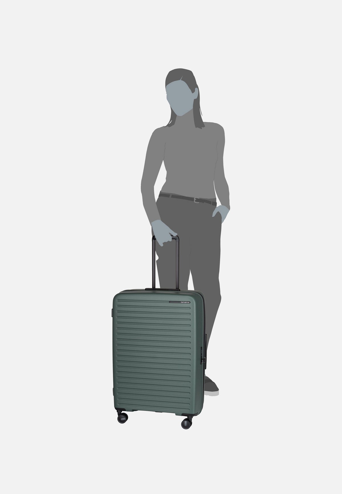 Samsonite RestackD Spinner 75 EXP Sage Koffer