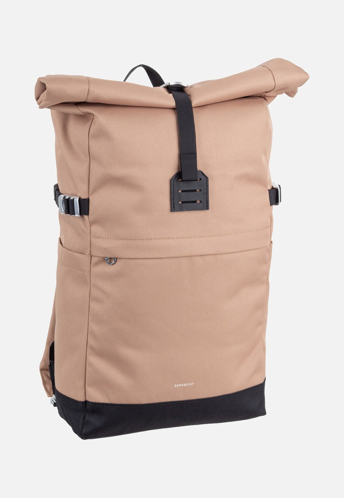 Sandqvist Icon Rolltop 14" Beige Rolltop Rucksack