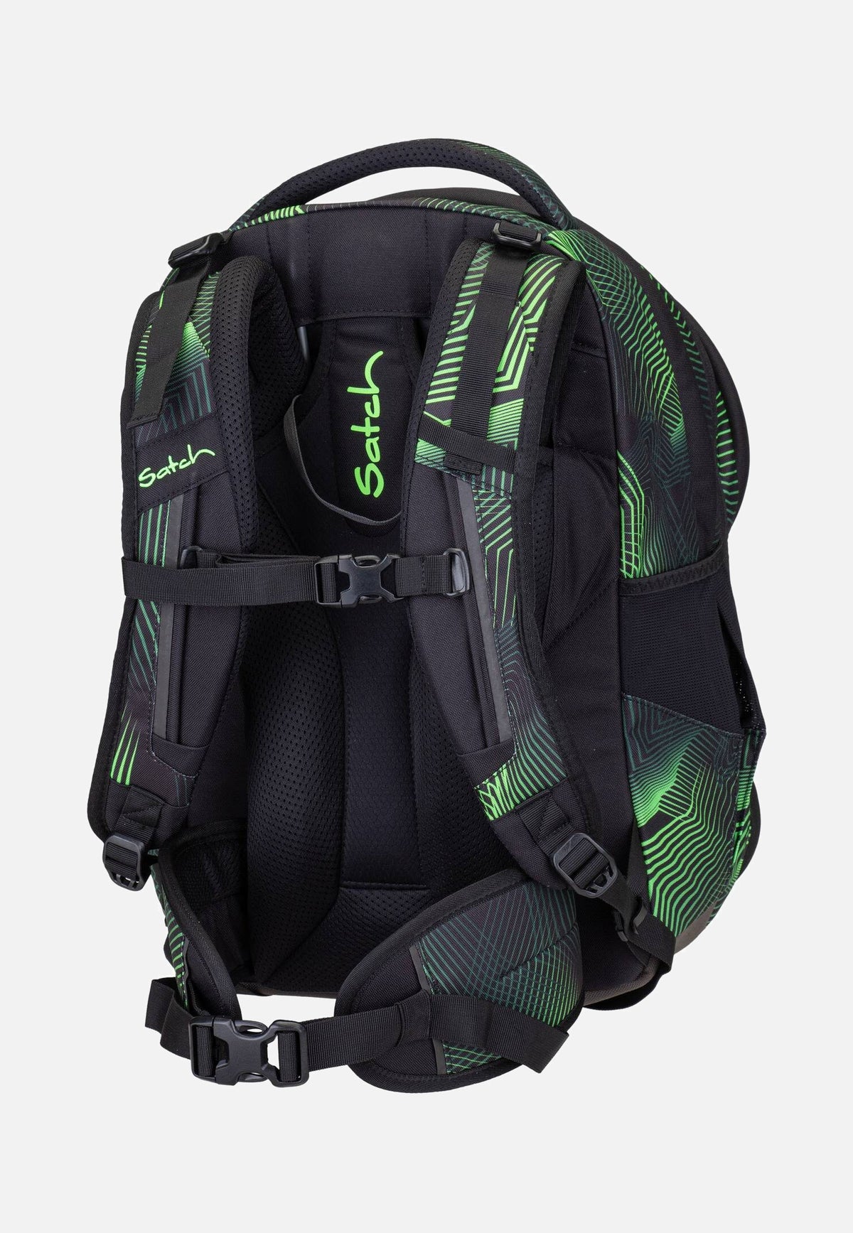 satch satch Match Seismic Green Schulranzen