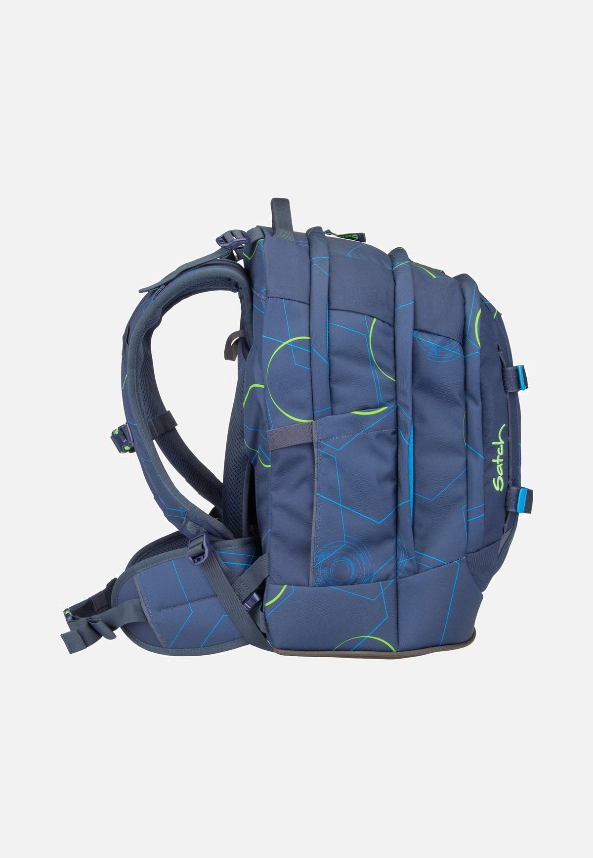 satch satch Pack Blue Tech Schulranzen