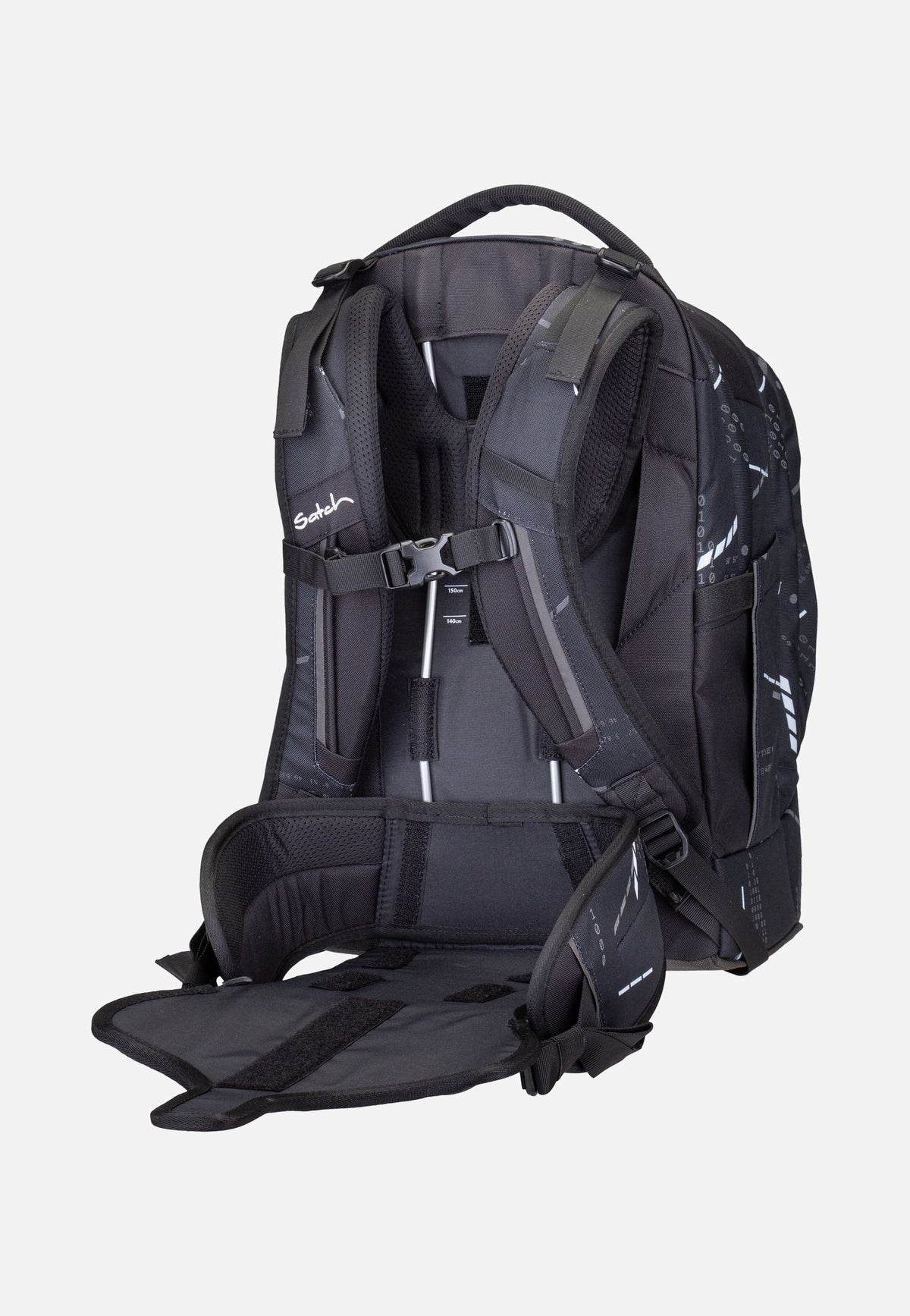 satch satch Pack Reflective Ninja Matrix Schulranzen