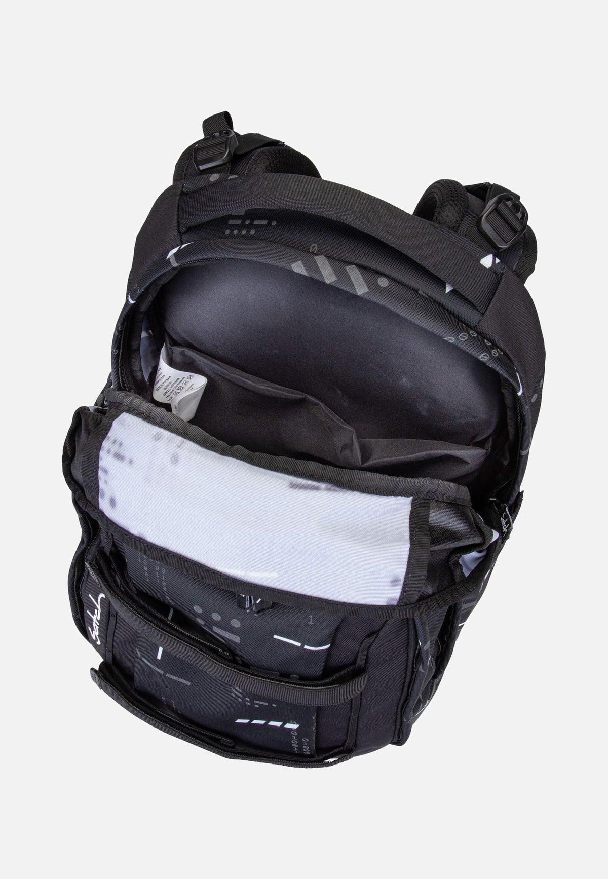satch satch Pack Reflective Ninja Matrix Schulranzen