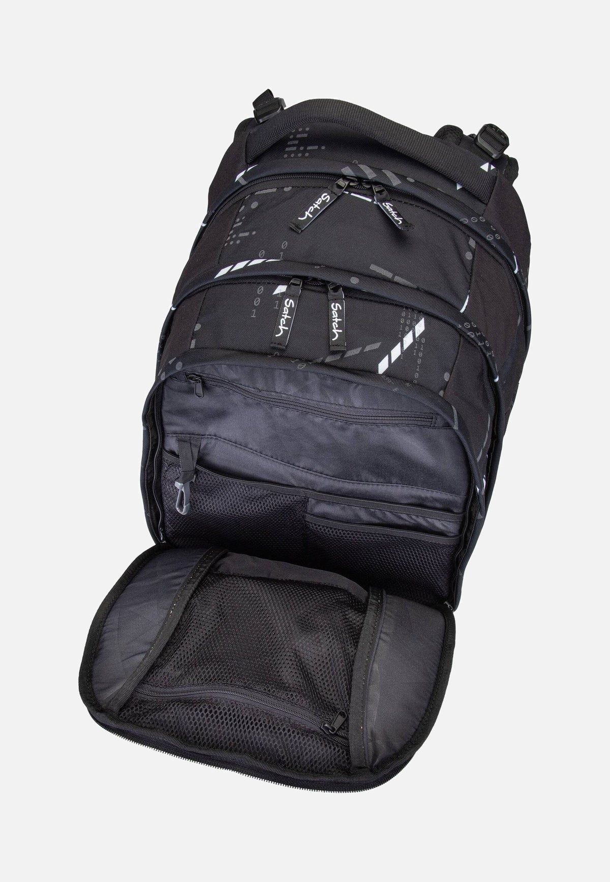 satch satch Pack Reflective Ninja Matrix Schulranzen