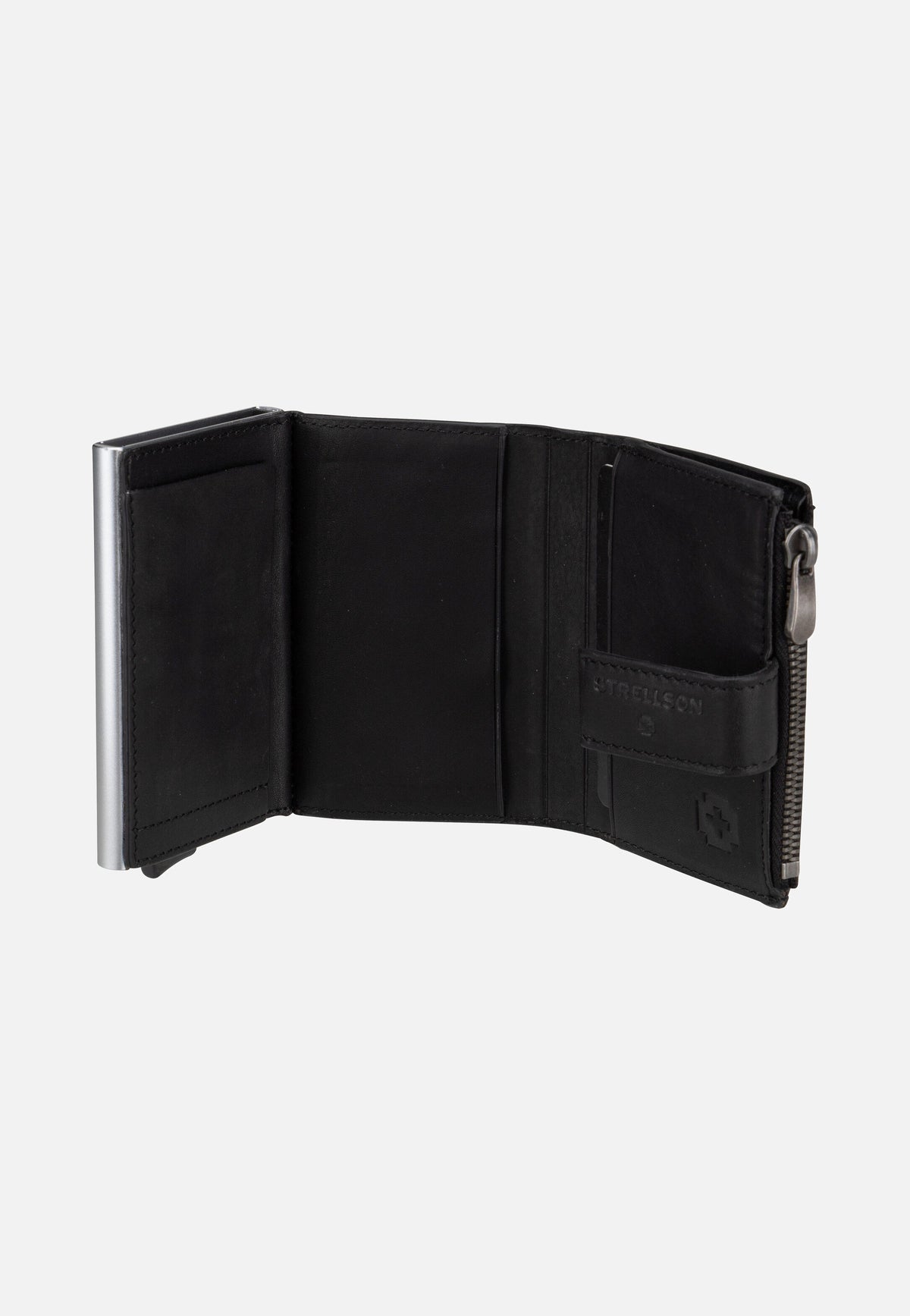 Strellson Brick Lane C Four E-Cage sv8 Black Portemonnaie