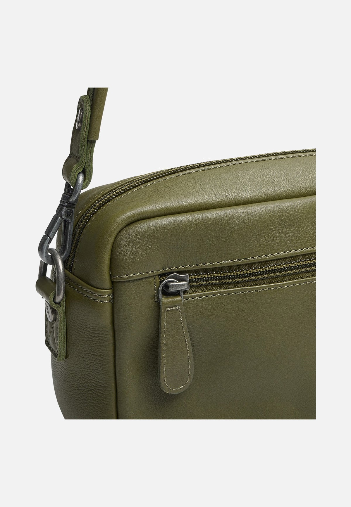 The Chesterfield Brand Liora 1420 Olive Green Schultertasche
