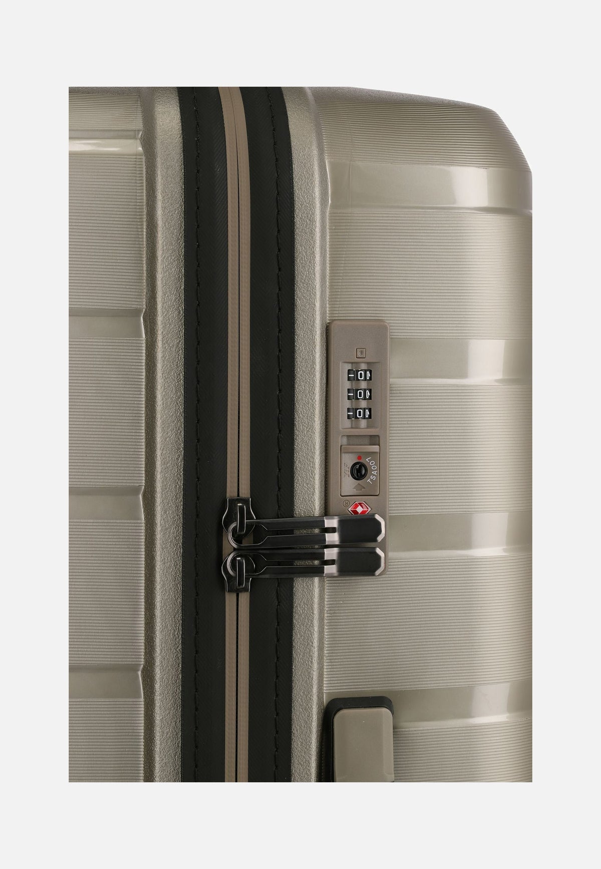 travelite Air Base 4-Rad Trolley L Champagner Koffer