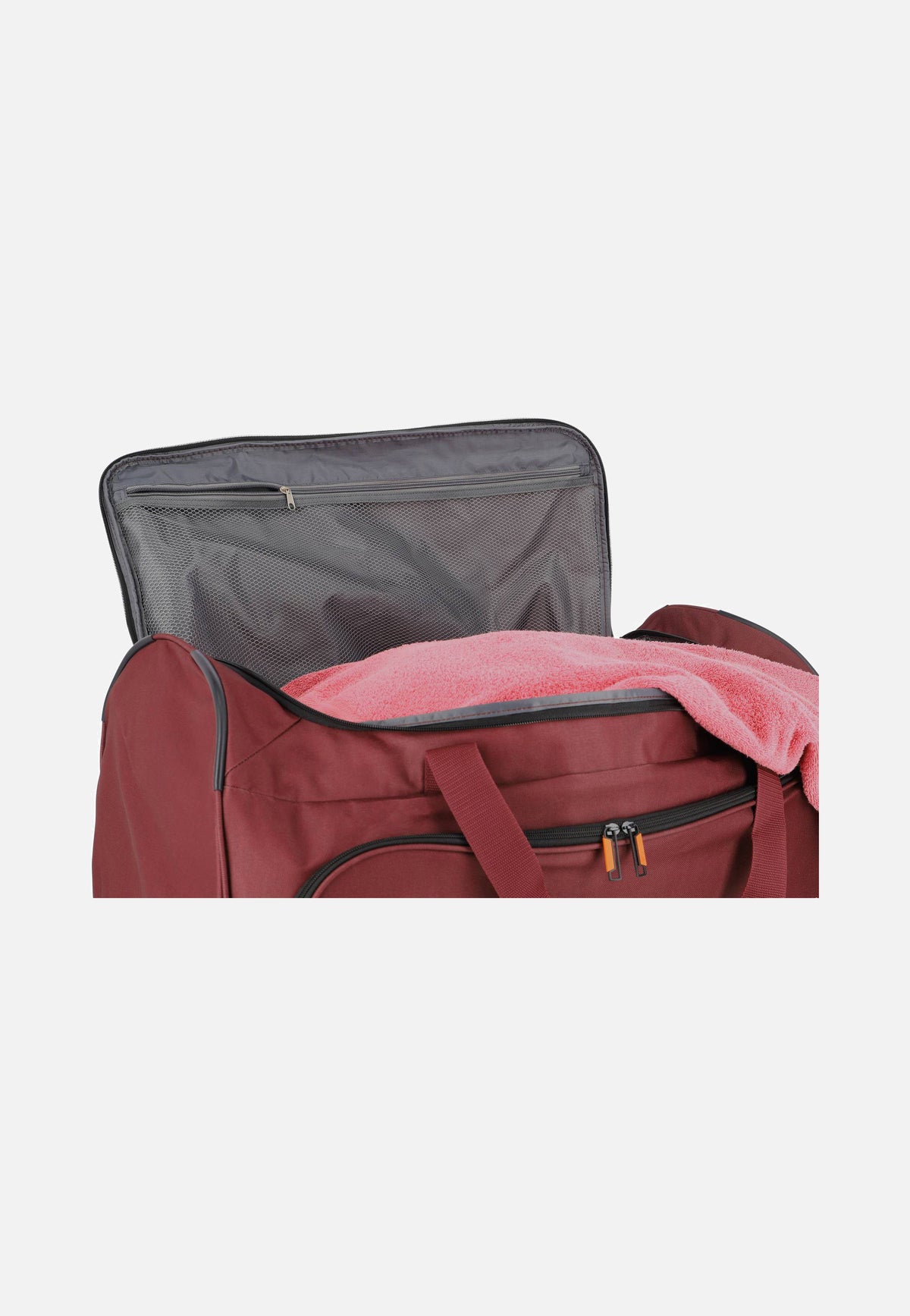 travelite Basics Trolley Bordeaux Reisetasche mit Rollen