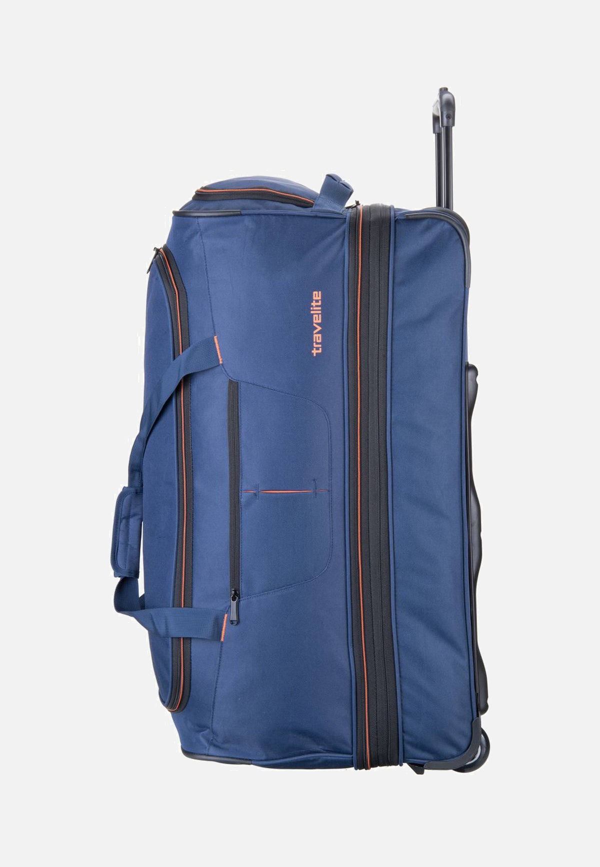travelite Basics Trolley L Marine Reisetasche mit Rollen