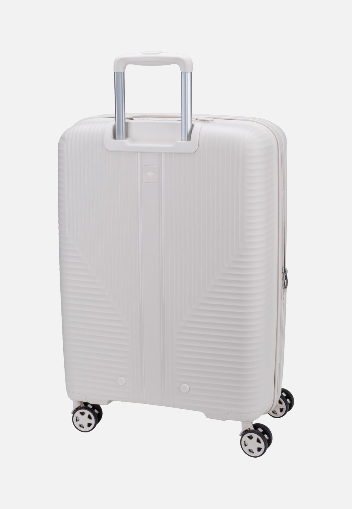 travelite Air Stripe Trolley 4W M Exp. Off-White Koffer