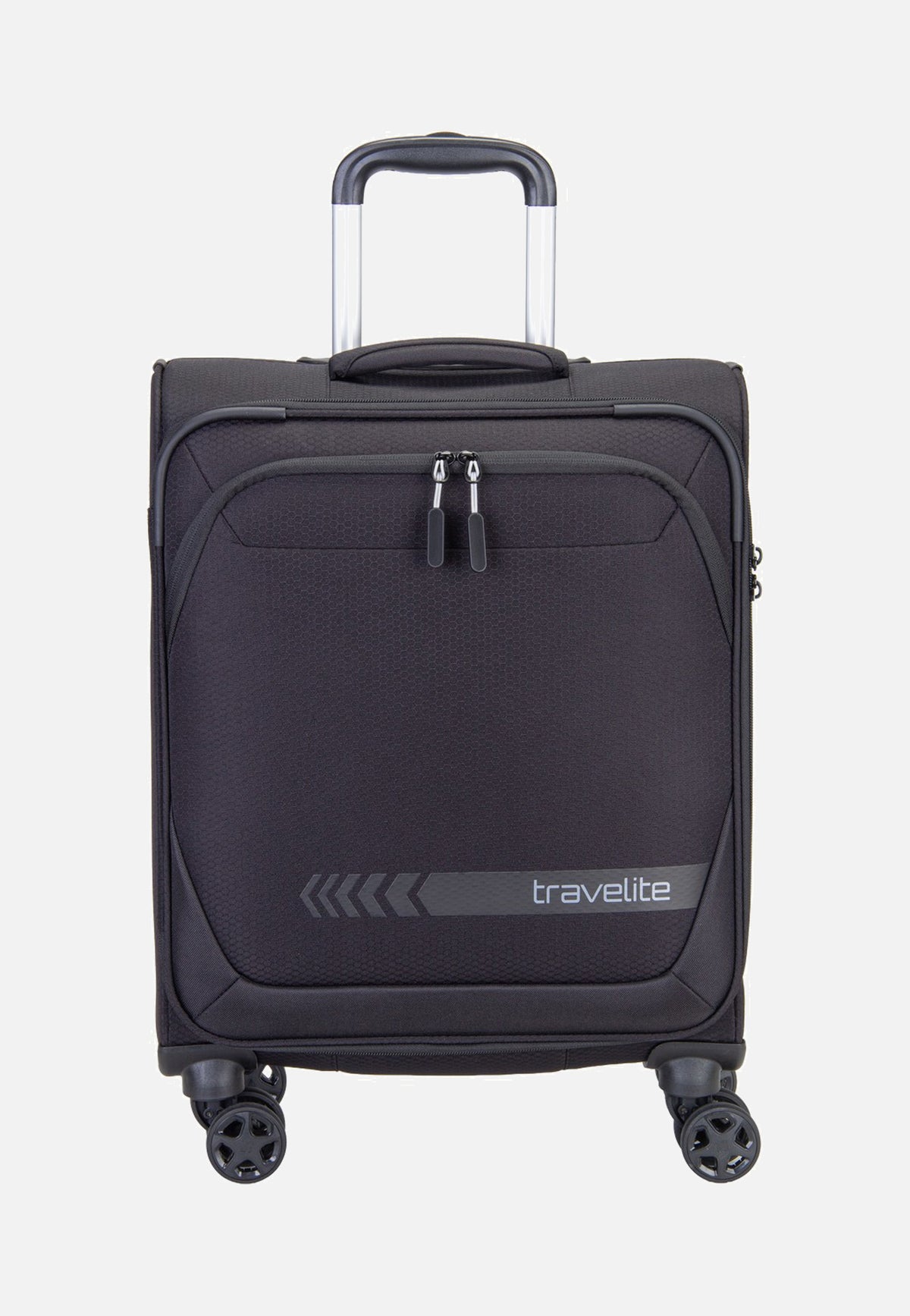 travelite Kick Off Trolley 4W S Black Koffer
