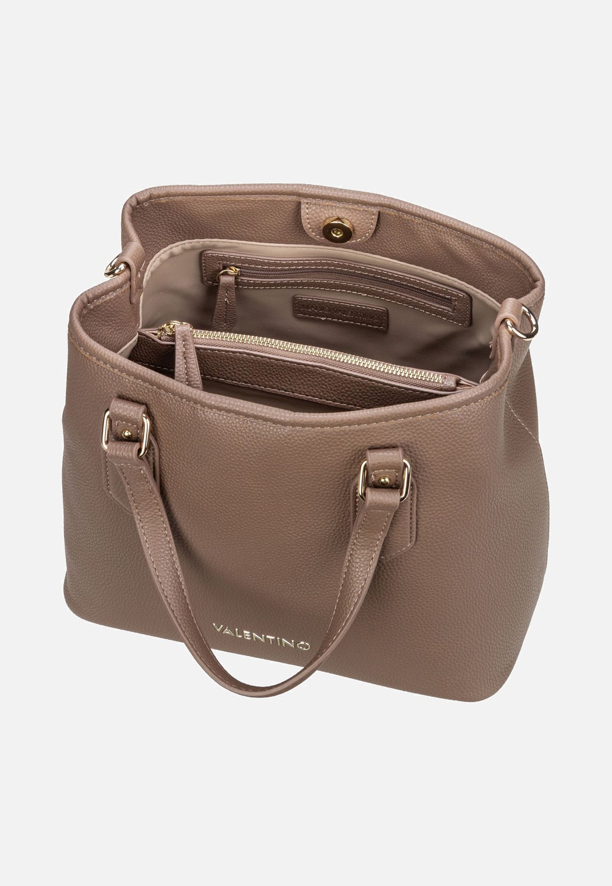 Valentino Brixton X05 Taupe Satchel