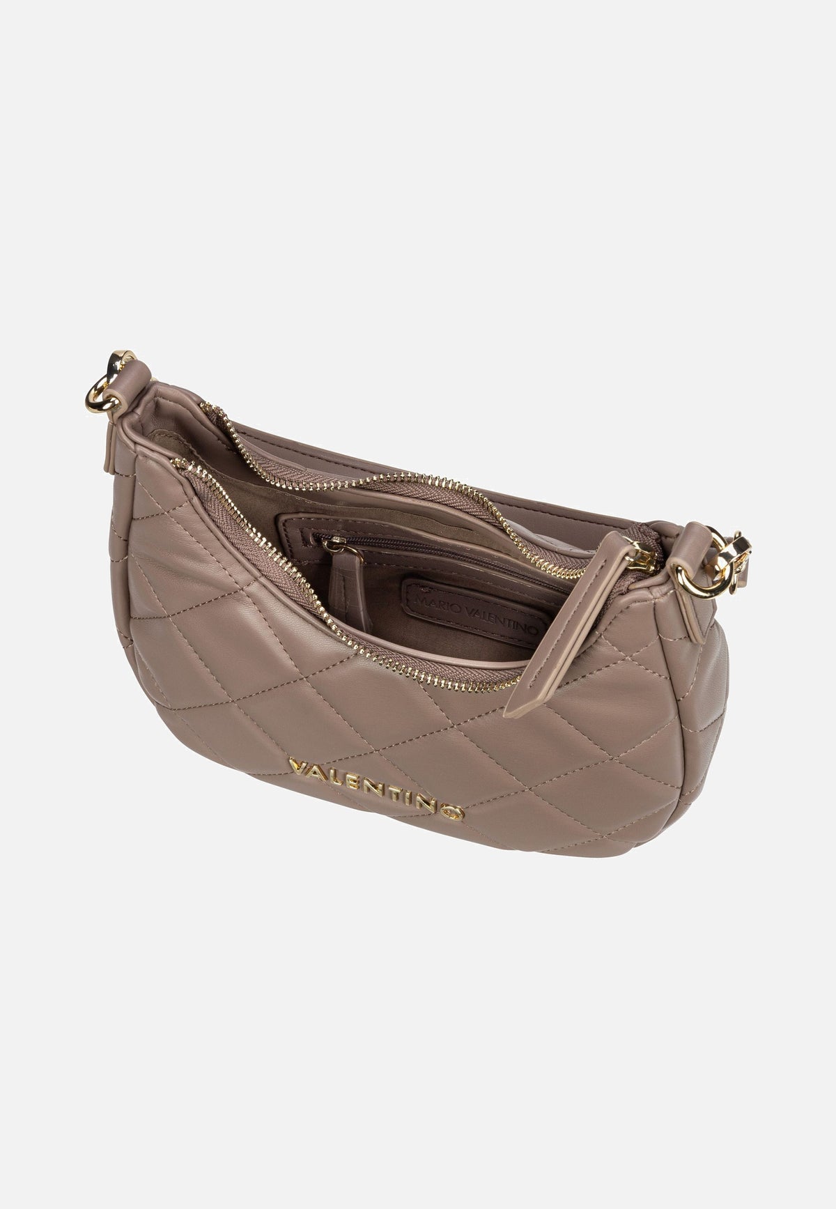 Valentino Ocarina K45R Taupe Schultertasche