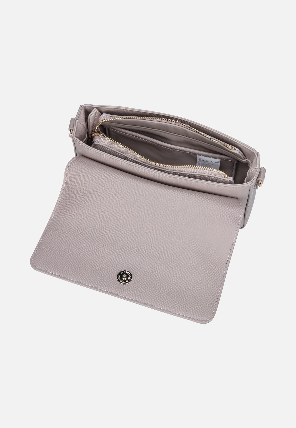 Valentino Zero RE Flap Bag 303 Beige Crossbody Bag