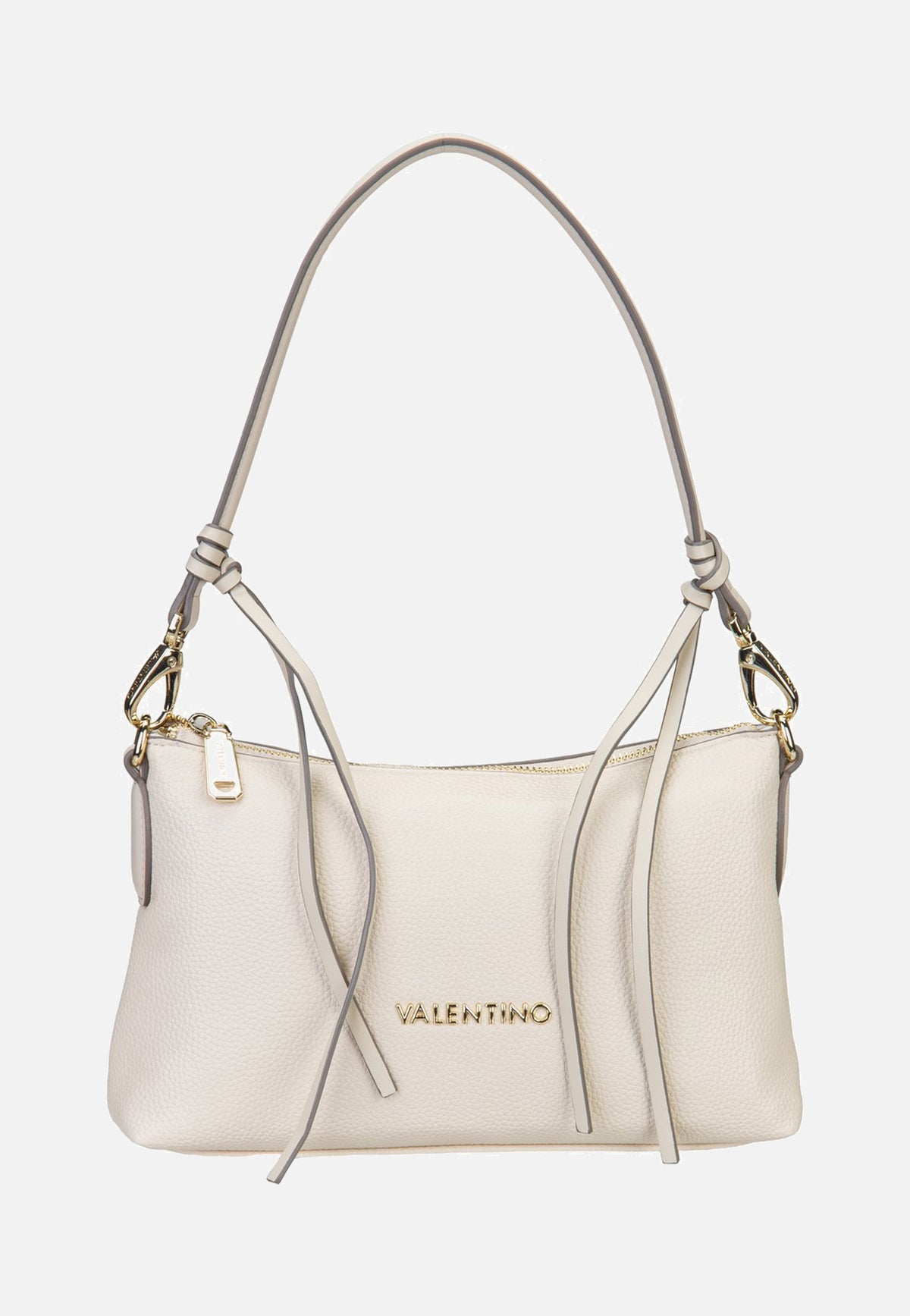 Valentino Fiamma Re 5Y13 Ecru Shoulder Bag