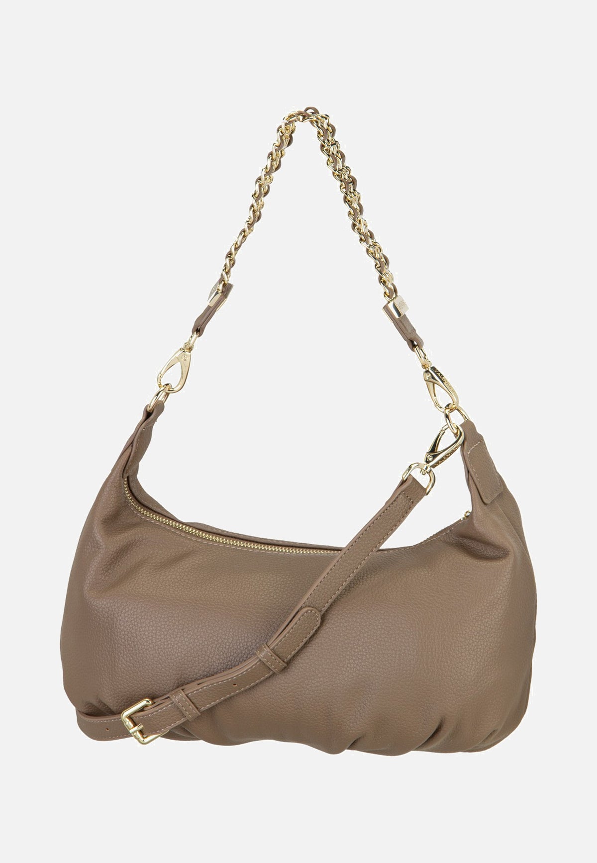 Valentino Lena G08 Taupe Schultertasche