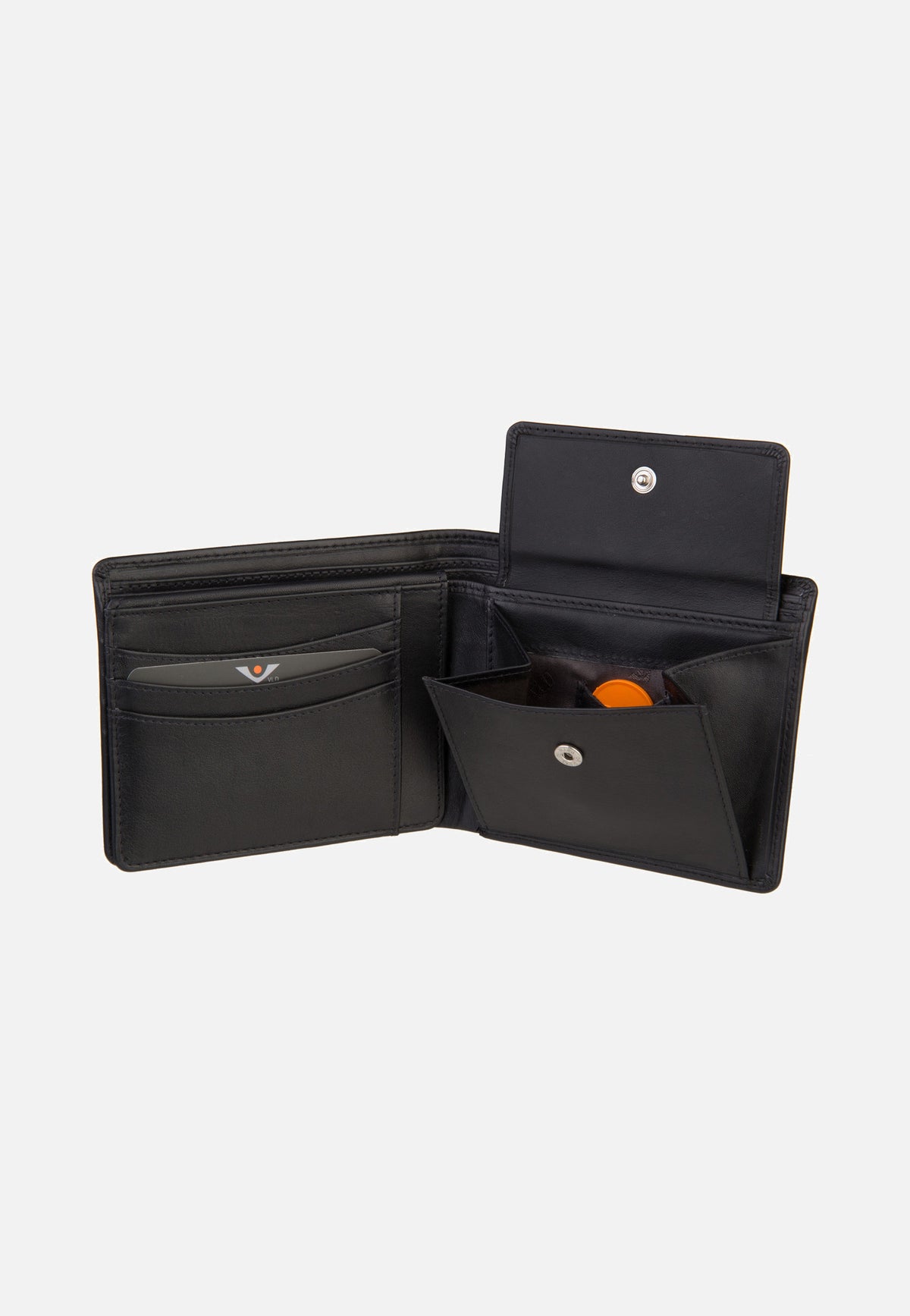 Voi Soft 70099 Schwarz Portemonnaie