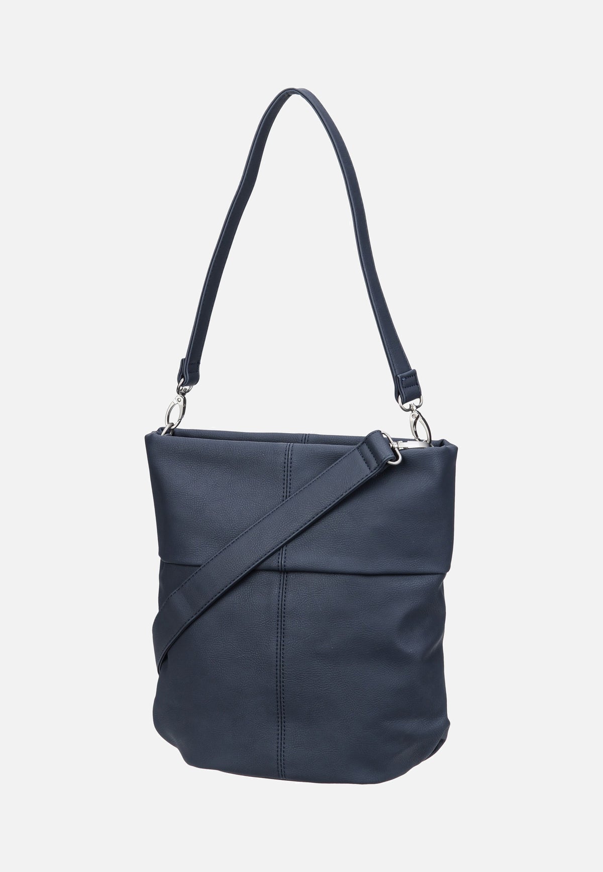 zwei Mademoiselle M90 Nubuk/Ink Hobo Bag