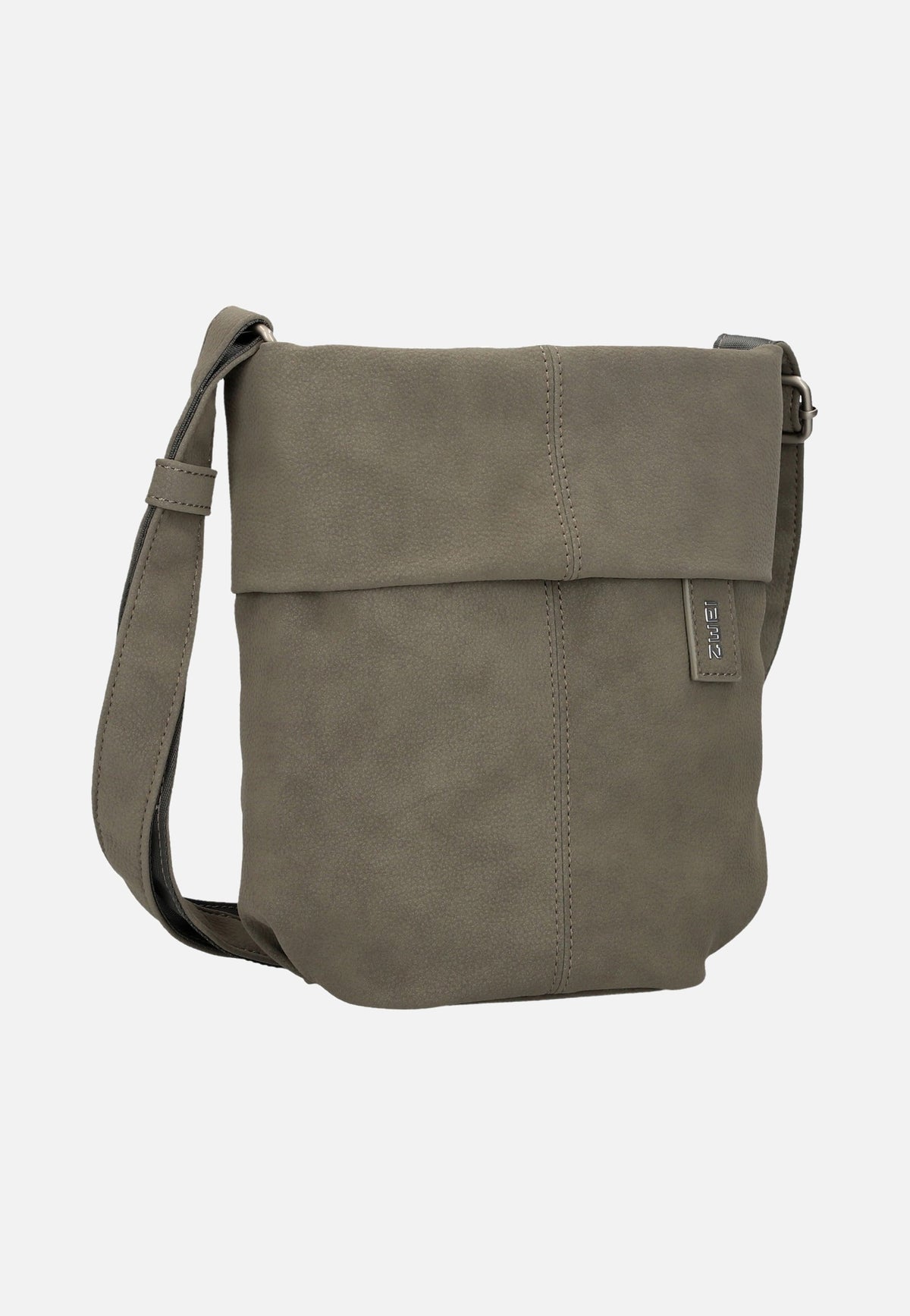 zwei Mademoiselle M45 Nubuk/Mud Crossbody Bag