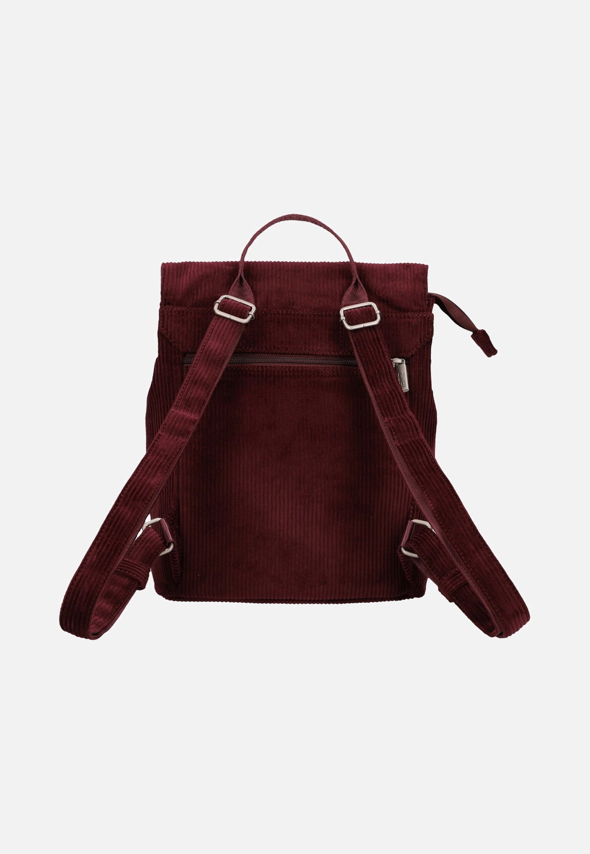 zwei Mademoiselle MR8 Cord/Bordeaux Rucksack